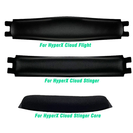 2 PCS Headset Accessories Head Beam Pad For HyperX Cloud Stinger, Head Beam Pad For HyperX Cloud Flight, Head Beam Pad For HyperX Cloud Stinger, Protein Skin Earmuffs For HyperX Cloud Alpha, Mesh Earmuffs For HyperX Cloud Alpha                         ...
