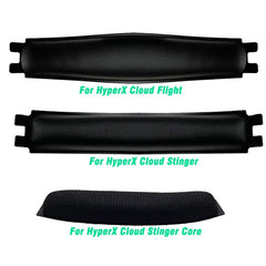 2 PCS Headset Accessories Head Beam Pad For HyperX Cloud Stinger, Head Beam Pad For HyperX Cloud Flight, Head Beam Pad For HyperX Cloud Stinger, Head Beam Pad For HyperX Cloud Stinger Core, Protein Skin Earmuffs For HyperX Cloud Alpha