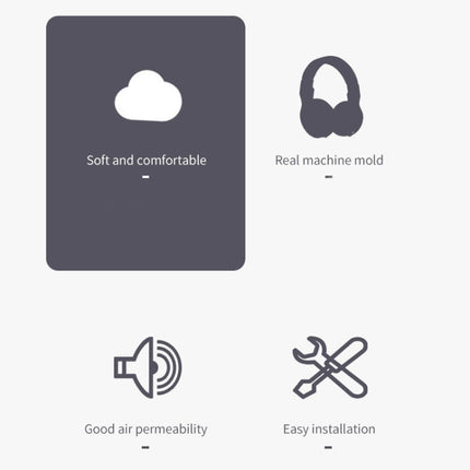 2 PCS Headset Accessories Head Beam Pad For HyperX Cloud Stinger, Head Beam Pad For HyperX Cloud Flight, Head Beam Pad For HyperX Cloud Stinger, Protein Skin Earmuffs For HyperX Cloud Alpha, Mesh Earmuffs For HyperX Cloud Alpha                         ...