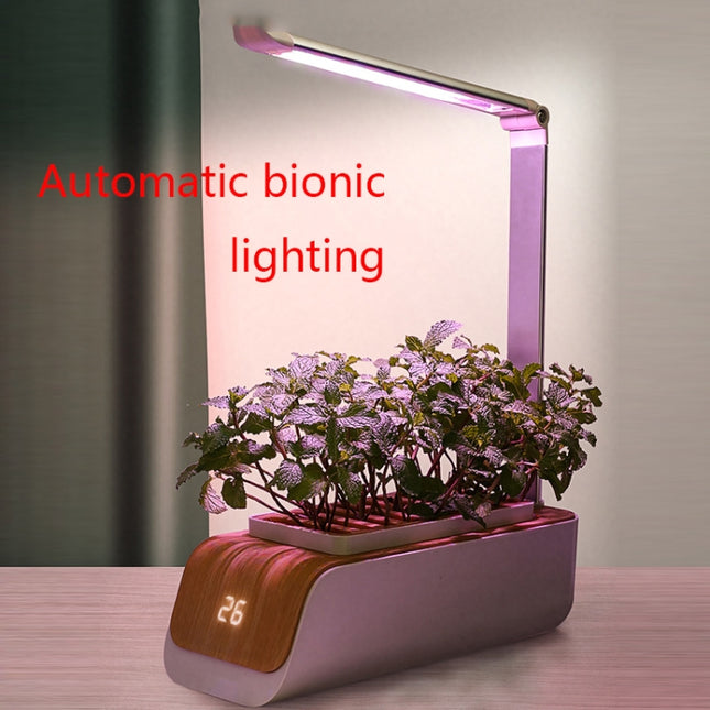 H003 Intelligent Hydroponic Vegetable Planting Machine Full-Spectrum Plant Growth Lamp Soil-Cultivation Vegetable Flower Pot