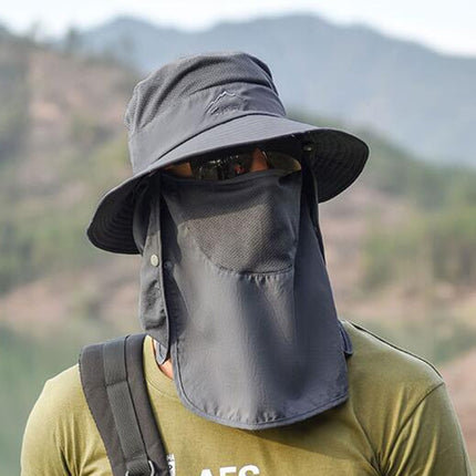 Multifunction Fisherman Hats Outdoor Speed Drying Fishing Breathable Sun Hats