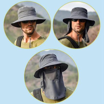 Multifunction Fisherman Hats Outdoor Speed Drying Fishing Breathable Sun Hats