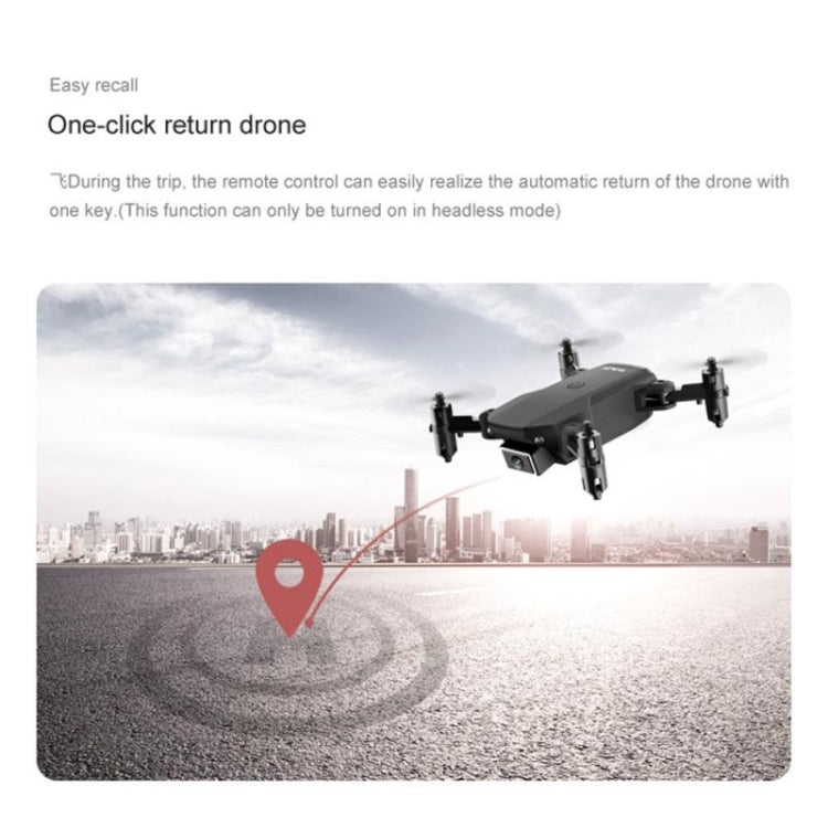 YLR/C S66 Mini Folding Remote Control Drone High-Definition Aerial Photography Quadcopter, Standard Without Camera (Gray)