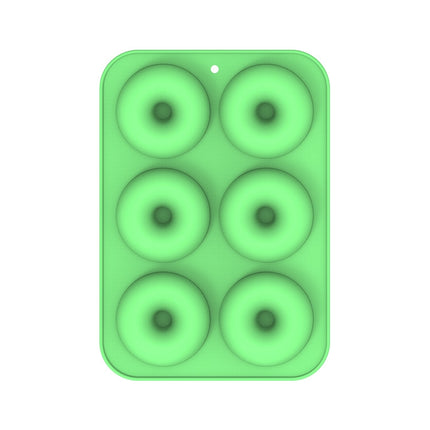 Oven Baking Tools Silicone Cake Donut Mold, 8 Even Brown, 6 Even Blue, 6 Even Purple, 6 Even Green, 6 Even Orange, 6 Even Yellow, 6 Even Red