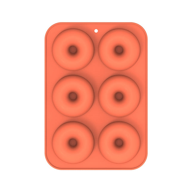 Oven Baking Tools Silicone Cake Donut Mold, 8 Even Brown, 6 Even Blue, 6 Even Purple, 6 Even Green, 6 Even Orange, 6 Even Yellow, 6 Even Red