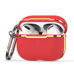 Plated Fabric Bluetooth Earphone Protective Cover + PC Protective Cover Case, For AirPods Pro, For AirPods 1 / 2