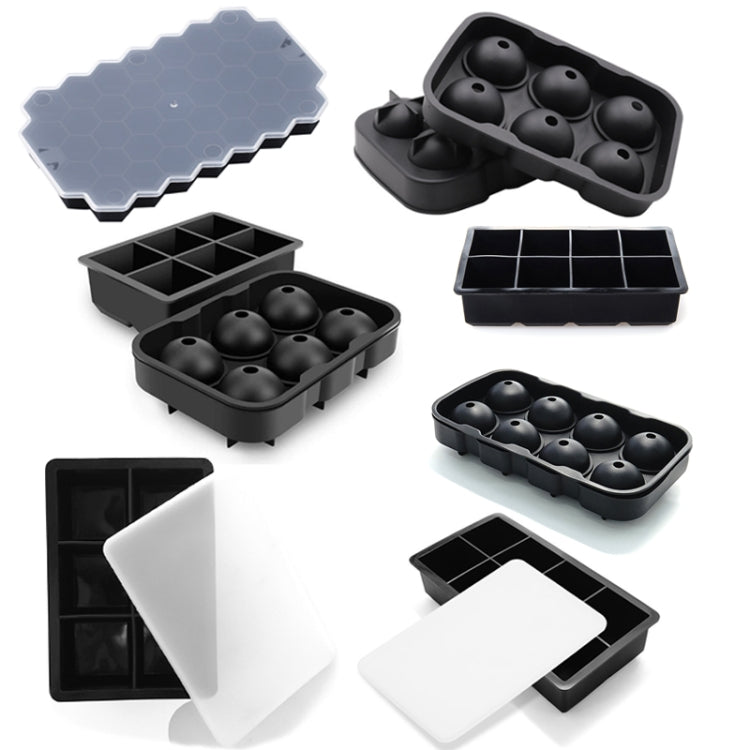 Bar Whiskey Silicone Ice Tray Mold, 6 Grid Round, 6 Grid Square Cover, 8 Grid Square Cover, 8 Grid Round, 4 Grid Skull, 4 Square Cover, 37 Grid Honeycomb Cover, 13 Grid Honeycomb Cover, 15 Grid Square Cover, Rabbit Funnel