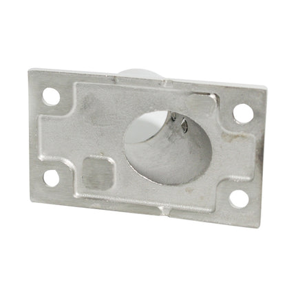 Thicken 316 Stainless Steel 60-Degree Square Tube Base Marine Boat Hardwares, Specifications:, 22mm, 25mm
