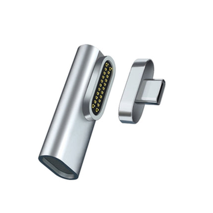 20 Pin Elbow Magnetic USB-C / Type-C Adapter Support Charging and 4K Video Transferring