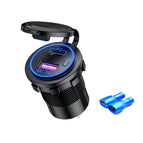 Blue Light With Terminal