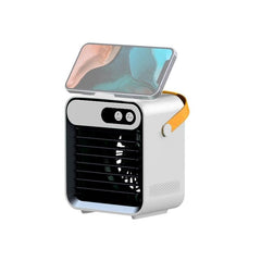 Mini aire acondicionado de refrigeración y humidificación USB, pequeño enfriador de aire doméstico, ventilador de escritorio refrigerado por agua