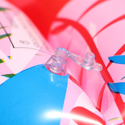 Cartoon Animal Pattern PVC Buoyancy Board Water Inflatable Children Surfboard, 117x54cm