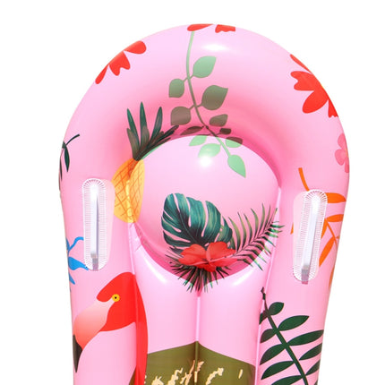 Cartoon Animal Pattern PVC Buoyancy Board Water Inflatable Children Surfboard, 117x54cm