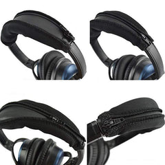 2 protectores de cabeza para auriculares BOSE QC15/QC2/AE2, azul, negro y gris