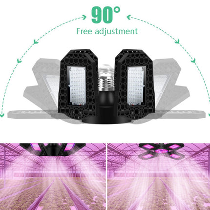 LED Plant Lamp Full Spectrum Fill Light Floral Plant Growth Lamp, 100W, 120W, 150W