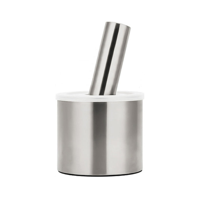 Kitchen 304 Stainless Steel Garlic Masher Spice Bean Nut Grinder, Straight Shape, Waist Shape, Drum Shape, Big Bowl Shape, Large Drum Shape