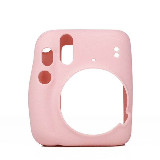 Camera Jelly Color Silicone Protective Cover For Fujifilm Instax mini 11, Jelly Color White, Jelly Color Pink, Jelly Color Purple, Jelly Color Blue