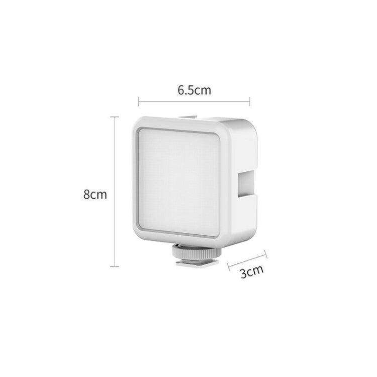 Ulanzi VL49  6W Small LED Video Light 5500K Dimmable Photography Soft Light Vlog Fill Light, VL49
