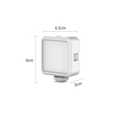Ulanzi VL49  6W Small LED Video Light 5500K Dimmable Photography Soft Light Vlog Fill Light, VL49