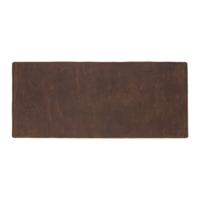 CF9011  Desk Pad Retro Crazy Horse Leather Notebook Computer Mouse Pad Oversized Anti-Slip Desktop Computer Desk Leather Pad