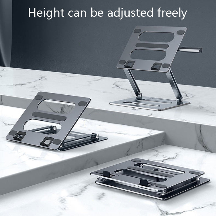 Oatsbasf Z08 Metal Notebook Support Adjustable Desktop Increase Notebook Stand