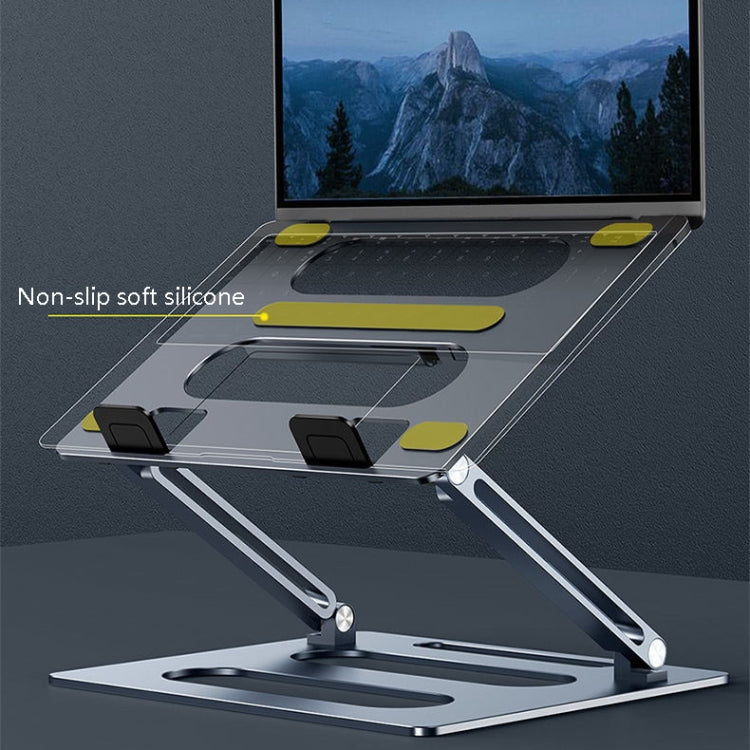 Oatsbasf Z08 Metal Notebook Support Adjustable Desktop Increase Notebook Stand