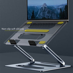 Oatsbasf Z08 Metal Notebook Support Adjustable Desktop Increase Notebook Stand