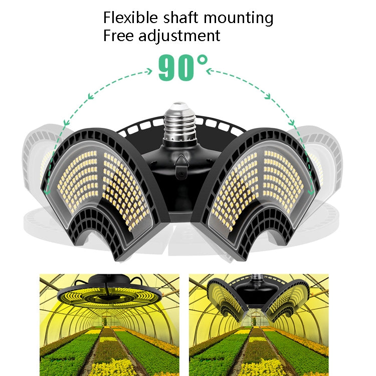 LED Plant Light Full Spectroscopy Natural White Light Waterproof Folding Fill Light