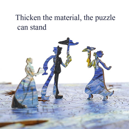 Irregular Wooden Puzzle Adult High Difficulty Creative Gift