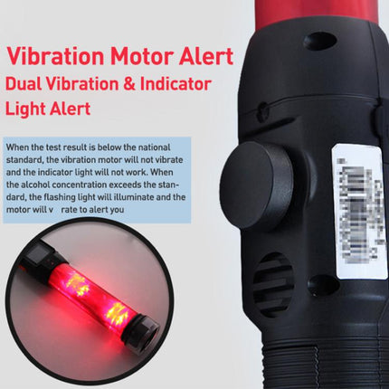 Cheetah No. 1 Alcohol Tester Blowing Baton Alcohol Tester With Flashlight Function，CN Plug