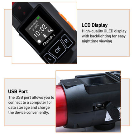 Cheetah No. 1 Alcohol Tester Blowing Baton Alcohol Tester With Flashlight Function，CN Plug