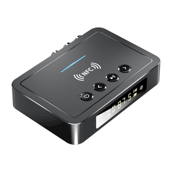 Receptor y transmisor Bluetooth 5.0 M6 NFC y adaptador FM 3 en 1, M6