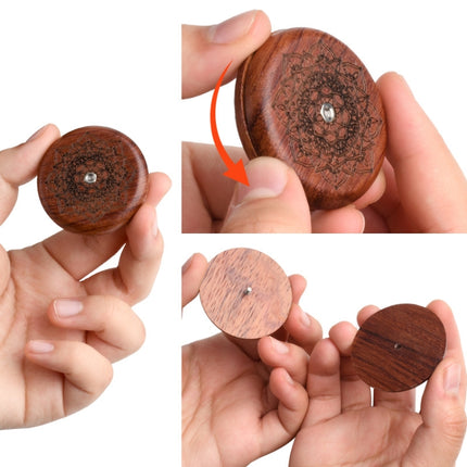 Bread Baguette Round Knife Wooden Double-Sided Bread Trimming Knife With 5 Blades