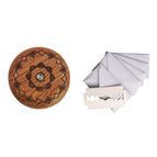 Pattern 2 Flower Pear Wood