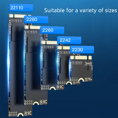 M.2 NGFF / NVME Solid State Drive Bottom USB3.1 Notebook External SSD Mobile Hard Disk Socket, Style:, SD01 (M.2 SATA Protocol), SD02 (M.2 NVME Protocol)