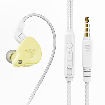 QKZ AK6 2 PCS  In-Ear 3.5mm Wired Subwoofer Sports Earphones, 2 PCS, 2 Pair