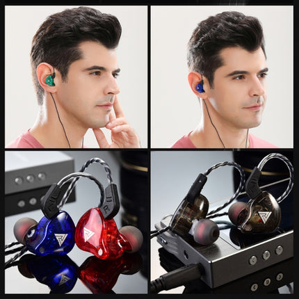 QKZ AK6 2 PCS  In-Ear 3.5mm Wired Subwoofer Sports Earphones, 2 PCS, 2 Pair