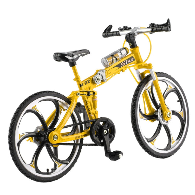 1:8 Scale Simulation Alloy Bicycle Model Mini Bicycle Toy Decoration
