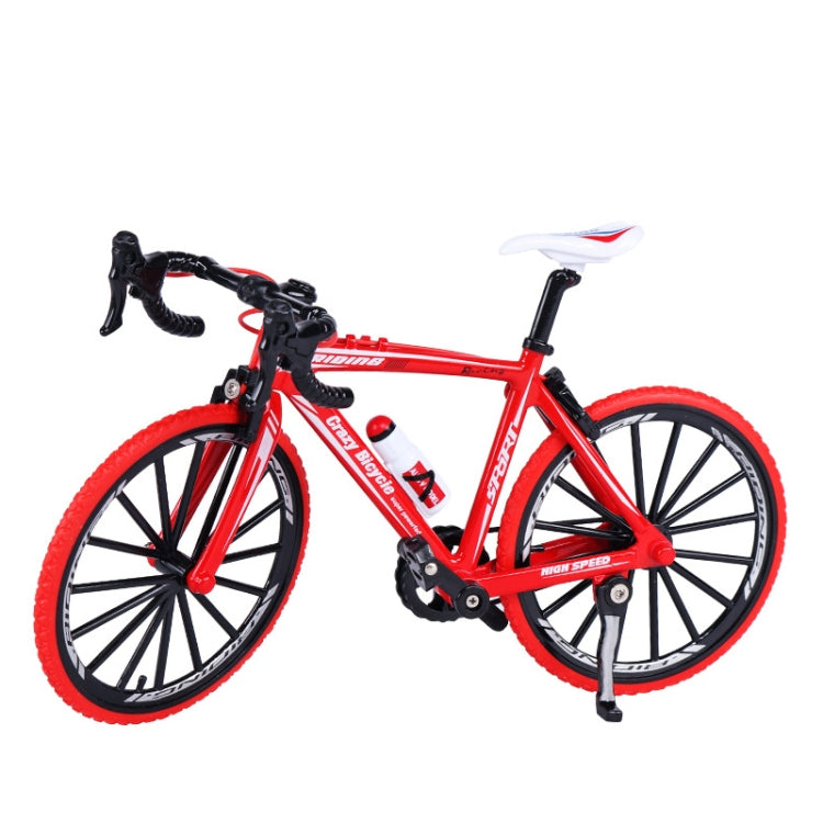 1:8 Scale Simulation Alloy Bicycle Model Mini Bicycle Toy Decoration