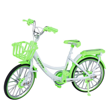 1:8 Scale Simulation Alloy Bicycle Model Mini Bicycle Toy Decoration