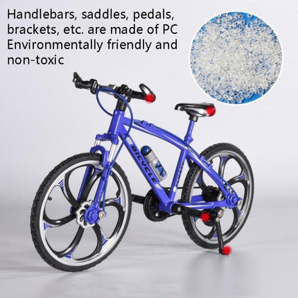 1:8 Scale Simulation Alloy Bicycle Model Mini Bicycle Toy Decoration