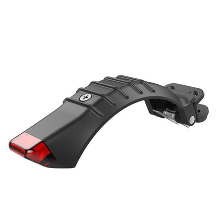 For 5 inch / 5.5 inch / 6.5 inch Electric Scooter Carbon Fiber Aluminum Alloy Rear Fender with LED Tail Light