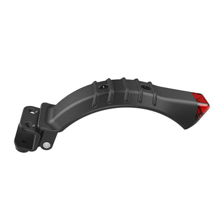 For 5 inch / 5.5 inch / 6.5 inch Electric Scooter Carbon Fiber Aluminum Alloy Rear Fender with LED Tail Light