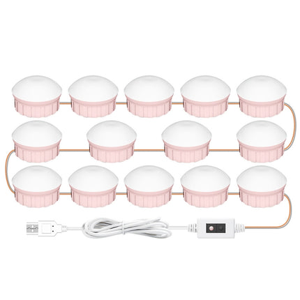 LED Makeup Lamp Mirror Front Beauty Fill Light Hand Sweep Sensation Lamp, 2 Bulbs, 6 Bulbs, 10 Bulbs, 14 Bulbs