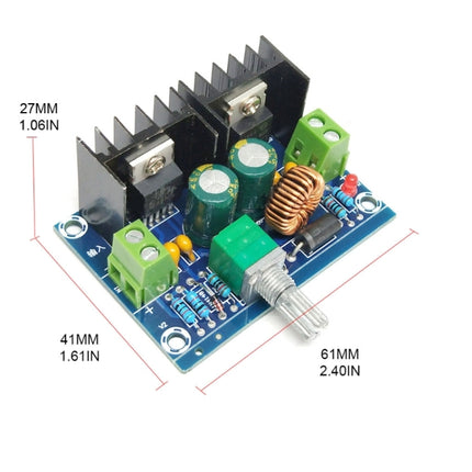 HW-439 DC-DC Step Down Buck Converter Power Supply Module XL4016E1 4-40V to 1.25-36V 8A 200W Voltage Regulator