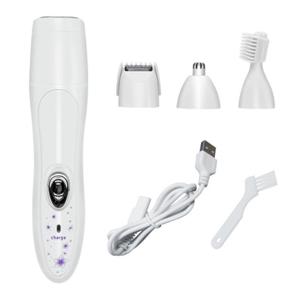 Electric 4 In 1 Epilator Ladies Household Multi-Function Water Washing Shaver