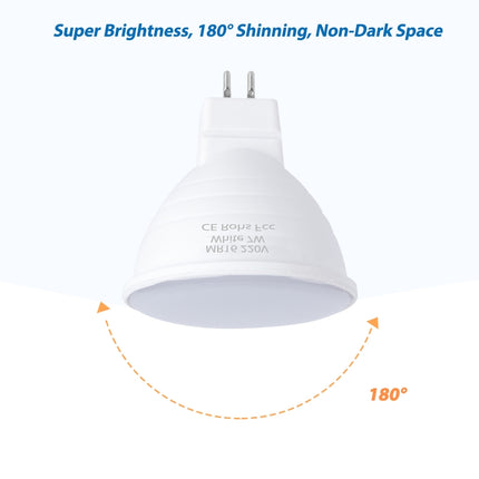 LED Light Cup 2835 Patch Energy-Saving Bulb Plastic Clad Aluminum Light Cup, 5W 6Beads, 7W 12 Beads