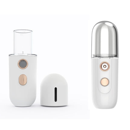 Portable Rechargeable Water Replenishing Device Beauty Humidifying Sprayer, Colour: No. 4 White, No.3 White, No. 4 White