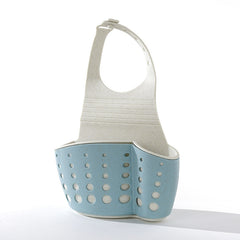 Kitchen Sponge Drain Holder Wheat Fiber Storage Rack Basket Wash Cloth Toilet Soap Shelf Organizer