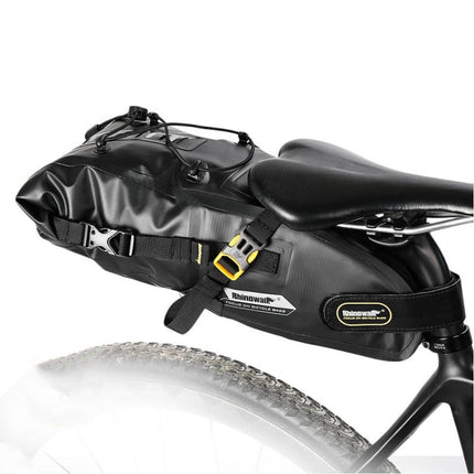 Rhinowalk RK19511 Full Waterproof Bicycle Saddle Tail Bag Big Capacity Road Bike Bag